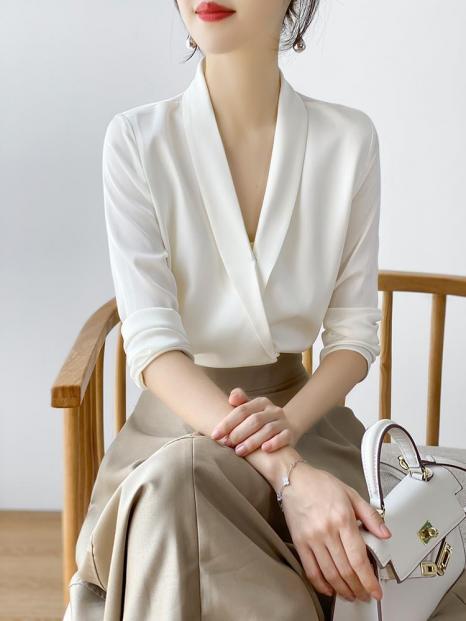 sd-18801 blouse-white